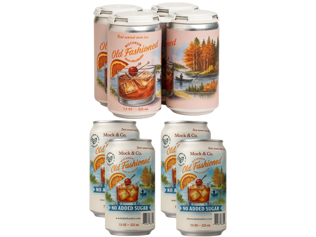 Assorted 8-pack - 4-pack of the Sweet (with sugar) & 4-pack of the No Added Sugar version - Price Includes Shipping