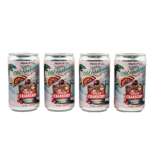 Spiced Cranberry Wisconsin Old Fashioned (Non-Alcoholic) - Price Includes Shipping