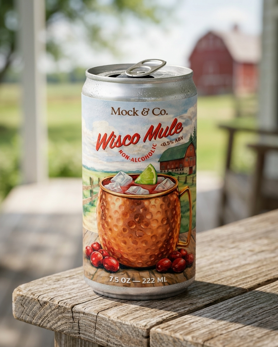 Wisco Mule (Non-Alcoholic)