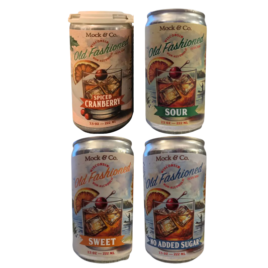 Wisconsin Old Fashioned Sampler Pack (Non-Alcoholic) - Price Includes Shipping