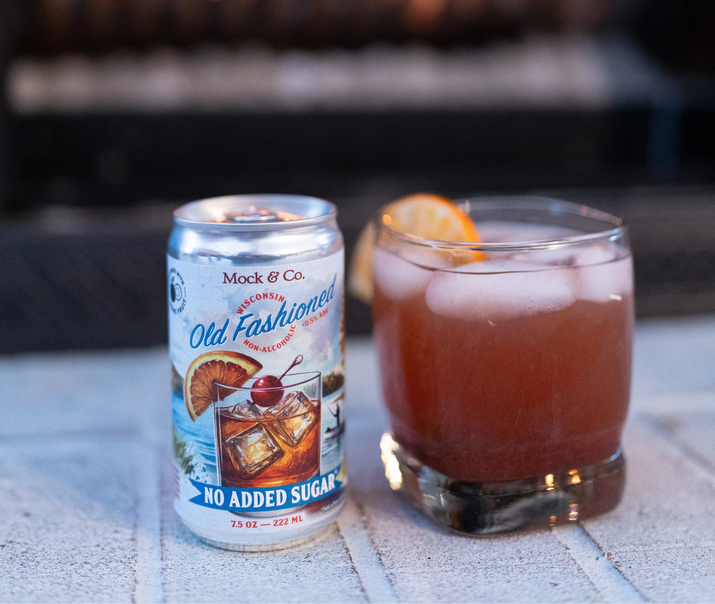 Wisconsin Old Fashioned No Added Sugar (Non-Alcoholic)