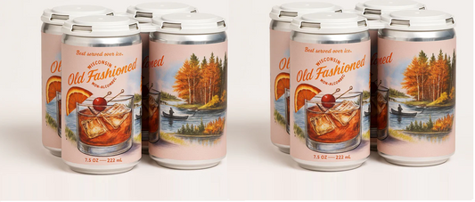 Wisconsin Old Fashioned (Non-Alcoholic) - 2 Sets of 4 Cans - $29.99 INCLUSIVE OF SHIPPING AND TAXES