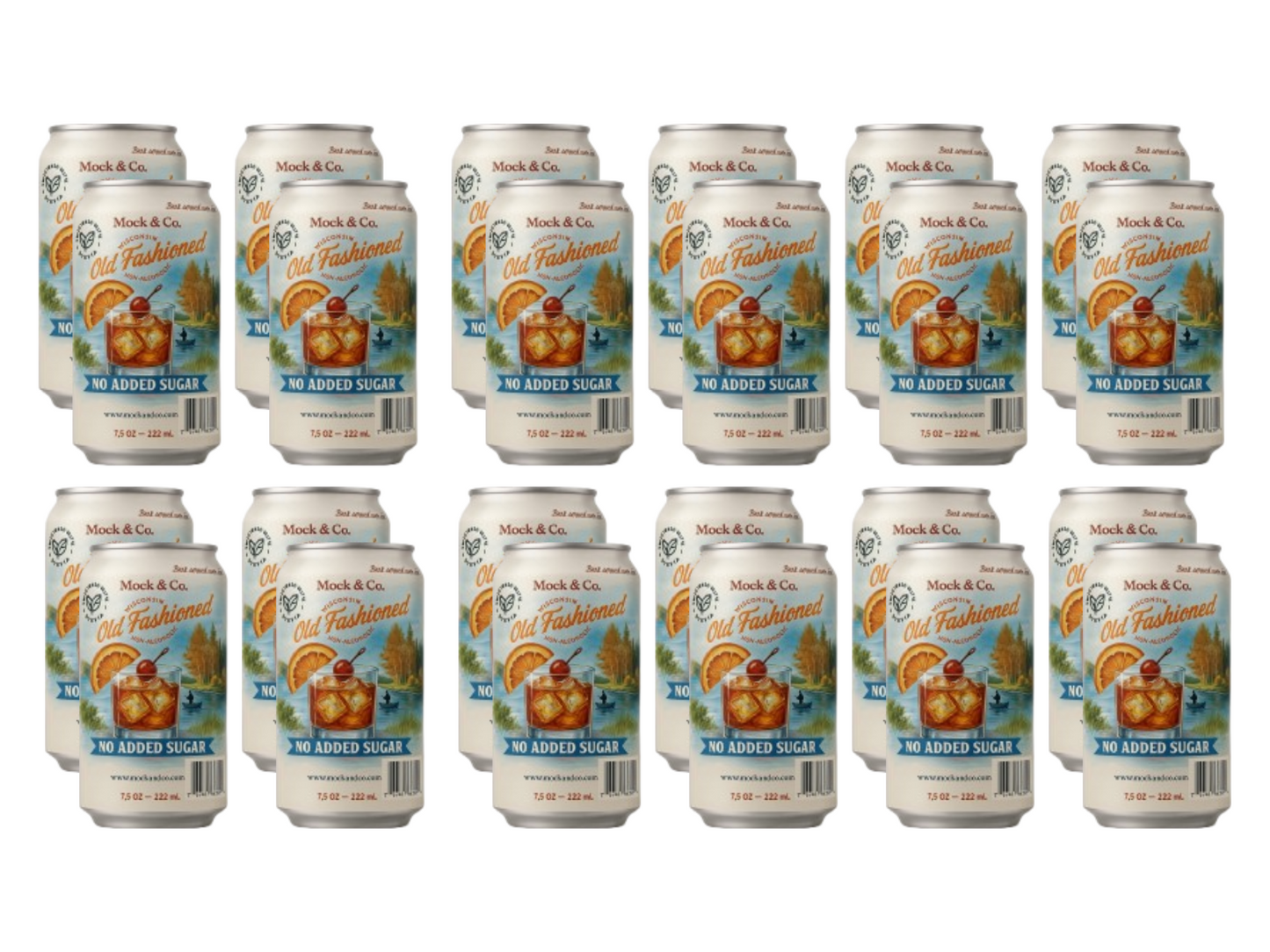 Wisconsin Old Fashioned No Added Sugar (Non-Alcoholic) - 6 Sets of 4 Cans - $72.00 INCLUSIVE OF SHIPPING AND TAXES